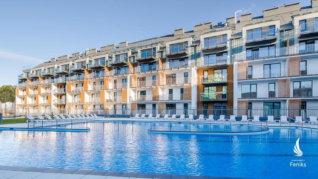 Apartamentyprzymorzu 010 Z Basenem Tarasem I Ogrodkiem Колобжег Екстер'єр фото