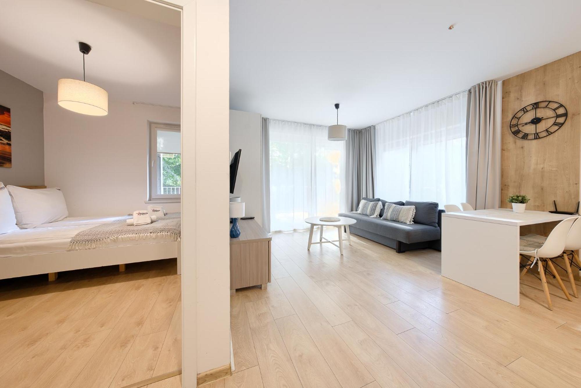 Apartamentyprzymorzu 010 Z Basenem Tarasem I Ogrodkiem Колобжег Екстер'єр фото