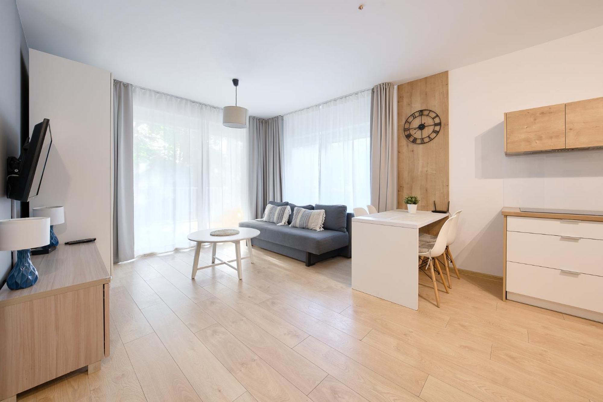 Apartamentyprzymorzu 010 Z Basenem Tarasem I Ogrodkiem Колобжег Екстер'єр фото